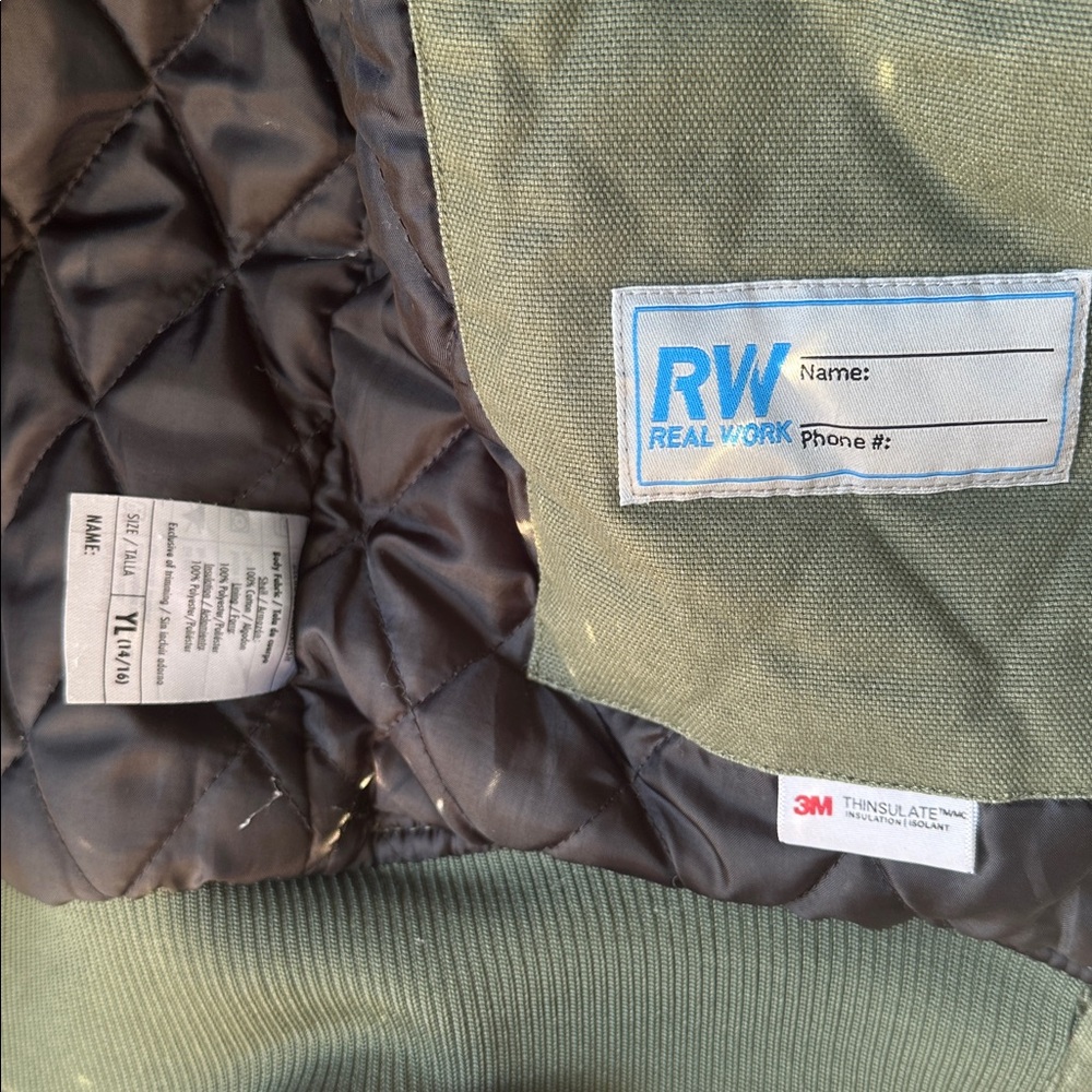 Boy's Real Work Jacket - Picture 5 of 7